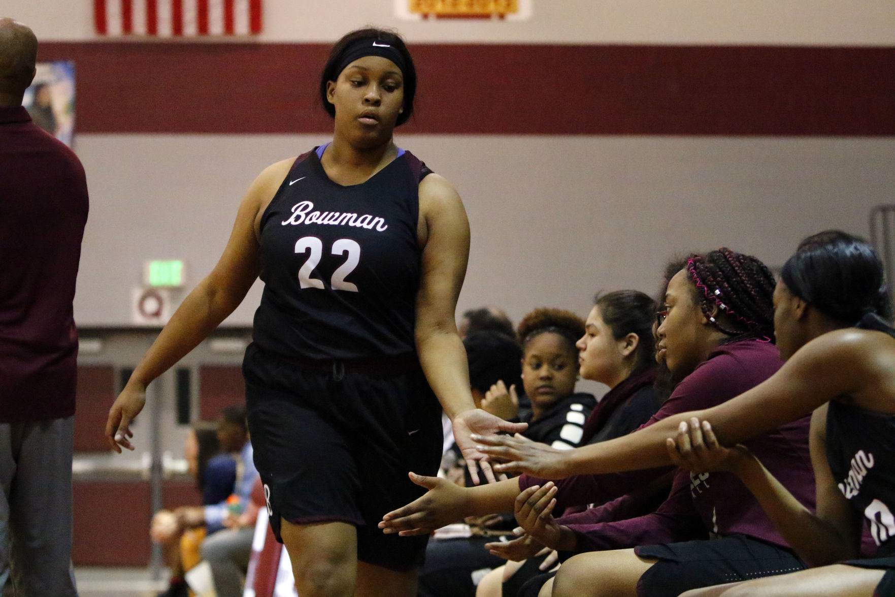 Gallery: Girls 2A basketball sectional final - Bishop Noll vs. Bowman Academy